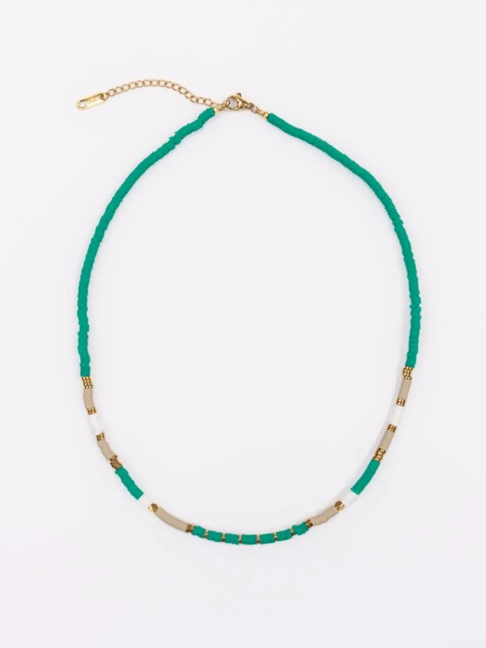 🍒 2/$20 - Boho Clay Beaded Necklace